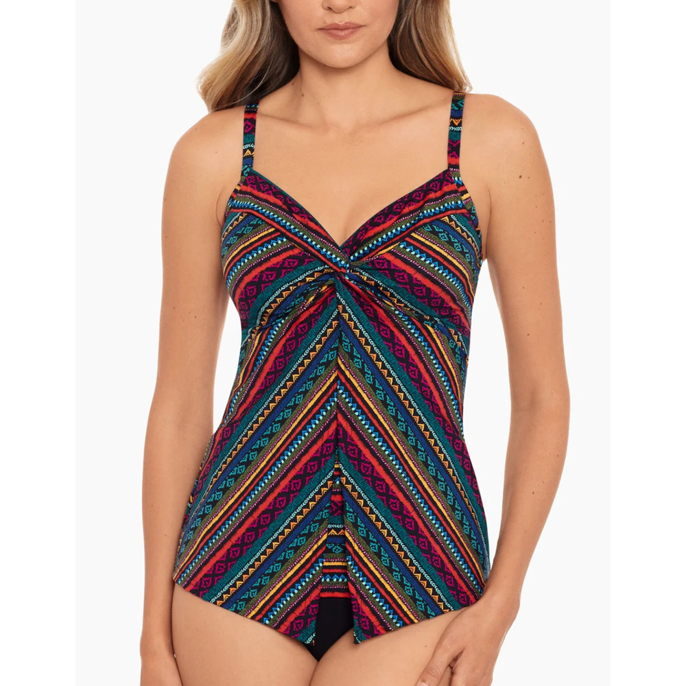 MIRACLESUIT RAYA DE SOL LOVE KNOT TANKINI TOP BOTTOMS SWIMSUIT 2 PC SET 10